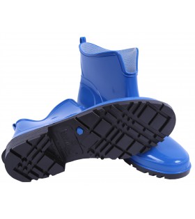 Blaue, kurze Gummistiefel LEMIGO