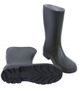 Dunkelgrüne lange Gummistiefel Regenschuhe Regenstiefel dicke Sohle bequem wasserfest solide ARTUR LEMIGO