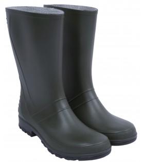 Dunkelgrüne lange Gummistiefel Regenschuhe Regenstiefel dicke Sohle bequem wasserfest solide ARTUR LEMIGO