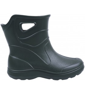 Olivgrüne, kurze Gummistiefel KOLMAX Gießkanne