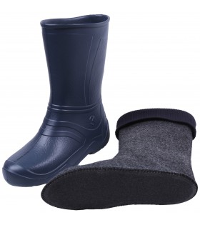 Dunkelblaue Damen-Gummistiefel KOLMAX