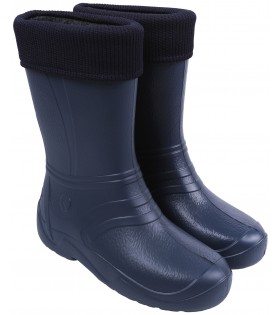 Dunkelblaue Damen-Gummistiefel KOLMAX