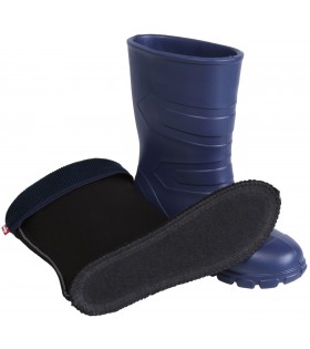 Dunkelblaue Gummistiefel für Teenager ASPEN LEMIGO