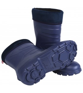 Dunkelblaue Gummistiefel für Teenager ASPEN LEMIGO