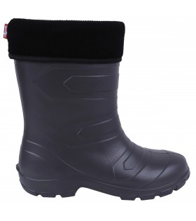 Schwarze Gummistiefel für Teenager ASPEN LEMIGO