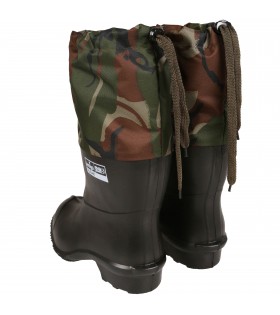 Gefütterte Militär-Gummistiefel mit Kragen Lemigo