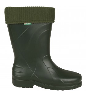 Grüne, gefütterte Gummistiefel LUNA-B DEMAR