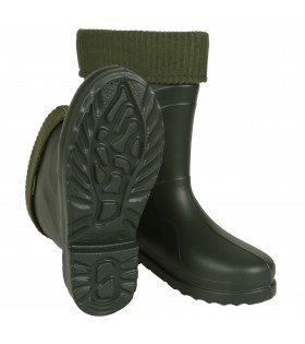 Grüne, gefütterte Gummistiefel LUNA-B DEMAR