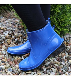 Blaue, kurze Gummistiefel LEMIGO