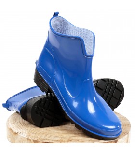 Blaue, kurze Gummistiefel LEMIGO