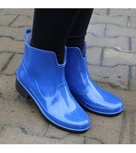 Blaue, kurze Gummistiefel LEMIGO