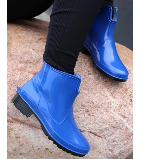 Blaue, kurze Gummistiefel LEMIGO