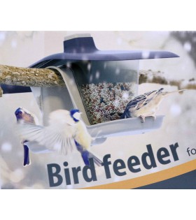 Vogelhäuschen Vogelhaus mit zwei Kammern Birdyfeed Double