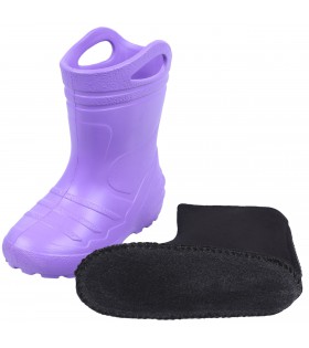 Lila Kinder-Gummistiefel KOLMAX Gießkanne