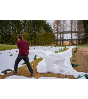 GARTENVLIES UNKRAUTVLIES WEIß 3,2m 50g/m2 UV-Schutz