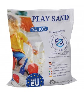 Gewaschener Sand für den Sandkasten 0-2 mm mit PZH-Zertifikat 25kg