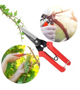 Sekator ogrodowy ręczny, nożyce do krzewów, gałęzi 20 cm