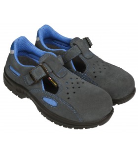 Schutzsandalen für Damen aus Veloursleder LEO L Demar