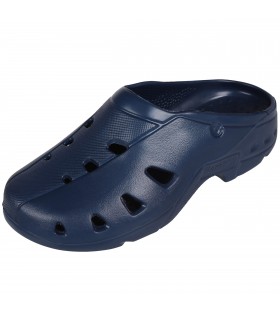 Dunkelblaue, leichte Clogs AERO Demar