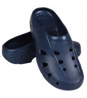 Dunkelblaue, leichte Clogs AERO Demar