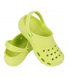 Limonengrüne Crocs-Flip-Flops LEMIGO