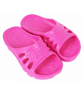 Pinke Flip-Flops/Badelatschen Hausschuhe IBIZA DEMAR superleciht bequem