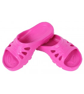 Pinke Flip-Flops/Badelatschen Hausschuhe IBIZA DEMAR superleciht bequem