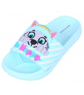 Pfefferminzfarbige leichte Badelatschen/Flip-Flops für Mädchen Paw Patrol Nickelodeon