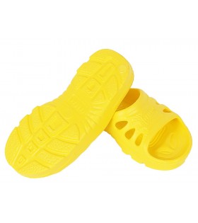 Gelbe Badelatschen/Flip-Flops Badeschuhe superleicht rutschfest bequem IBIZA DEMAR