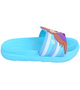 Blaue Flip-Flops für Mädchen Anna und Elsa FROZEN 3D