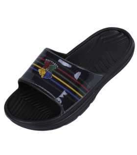 Schwarze Flip-Flops mit Wappen von HOGWARTS Harry Potter