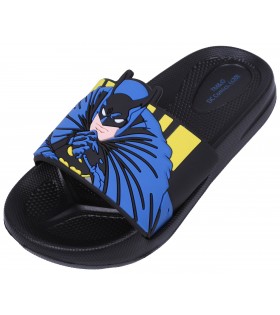 Schwarze Badelatschen für Kinder  BATMAN DC COMICS