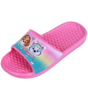 Rosafarbene Badelatschen/Flip-Flops für Mädchen PAW PATROL