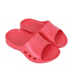 Korallenrote Badelatschen Badeschuhe Flip-Flops Hausschuhe für Kinder fest superleicht rutschfest BAMBINO LEMIGO