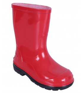 Rote Gummistiefel Regenschuhe Regenstiefel für Kinder wasserfest bequem OLI LEMIGO