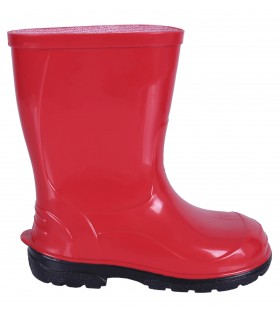 Rote Gummistiefel Regenschuhe Regenstiefel für Kinder wasserfest bequem OLI LEMIGO