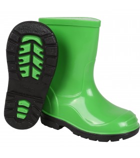 Hellgrüne Gummistiefel Regenstiefel Regenschuhe für Kinder wasserfest bequem OLI LEMIGO