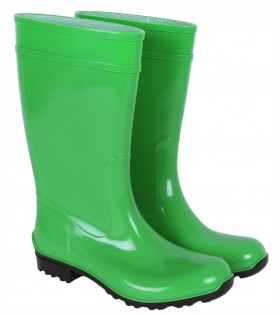 Hellgrüne lange Gummistiefel Regenstiefel Gartenschuhe Regenschuhe wasserdicht bequem ILSE LEMIGO