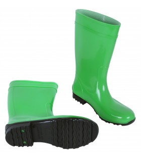 Hellgrüne lange Gummistiefel Regenstiefel Gartenschuhe Regenschuhe wasserdicht bequem ILSE LEMIGO