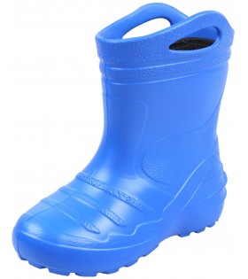 Blaue Kinder-Gummistiefel, Gießkanne KOLMAX