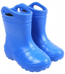 Blaue Kinder-Gummistiefel, Gießkanne KOLMAX