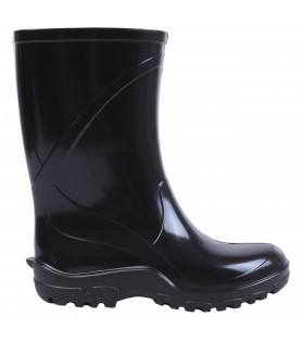 Schwarze Kinder-Gummistiefel KOLMAX