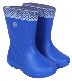 VIBES Blaue, gefütterte Gummistiefel Demar