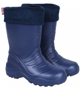 Dunkelblaue Regenstiefel/Gummistiefel für Jungen TERMIX LEMIGO