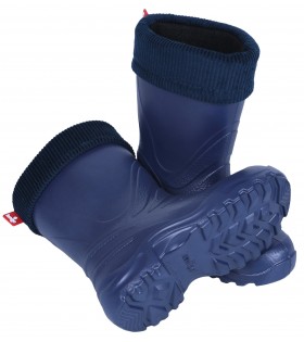 Dunkelblaue Regenstiefel/Gummistiefel für Jungen TERMIX LEMIGO