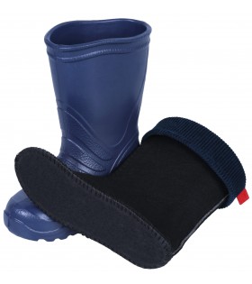 Dunkelblaue Regenstiefel/Gummistiefel für Jungen TERMIX LEMIGO