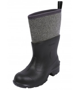 Schwarze Gummistiefel aus Filz AGRO FILCOK DEMAR