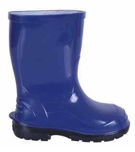 Blaue Regenstiefel Gummistiefel Regenschuhe für Kinder wasserfest bequem rutschfest OLI LEMIGO