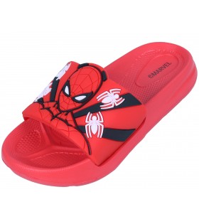 Rote, leichte Badelatschen/Flip-Flops für Jungen SPIDER-MAN Marvel