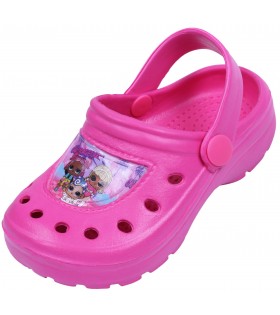 Pinke Crocs für Mädchen LOL